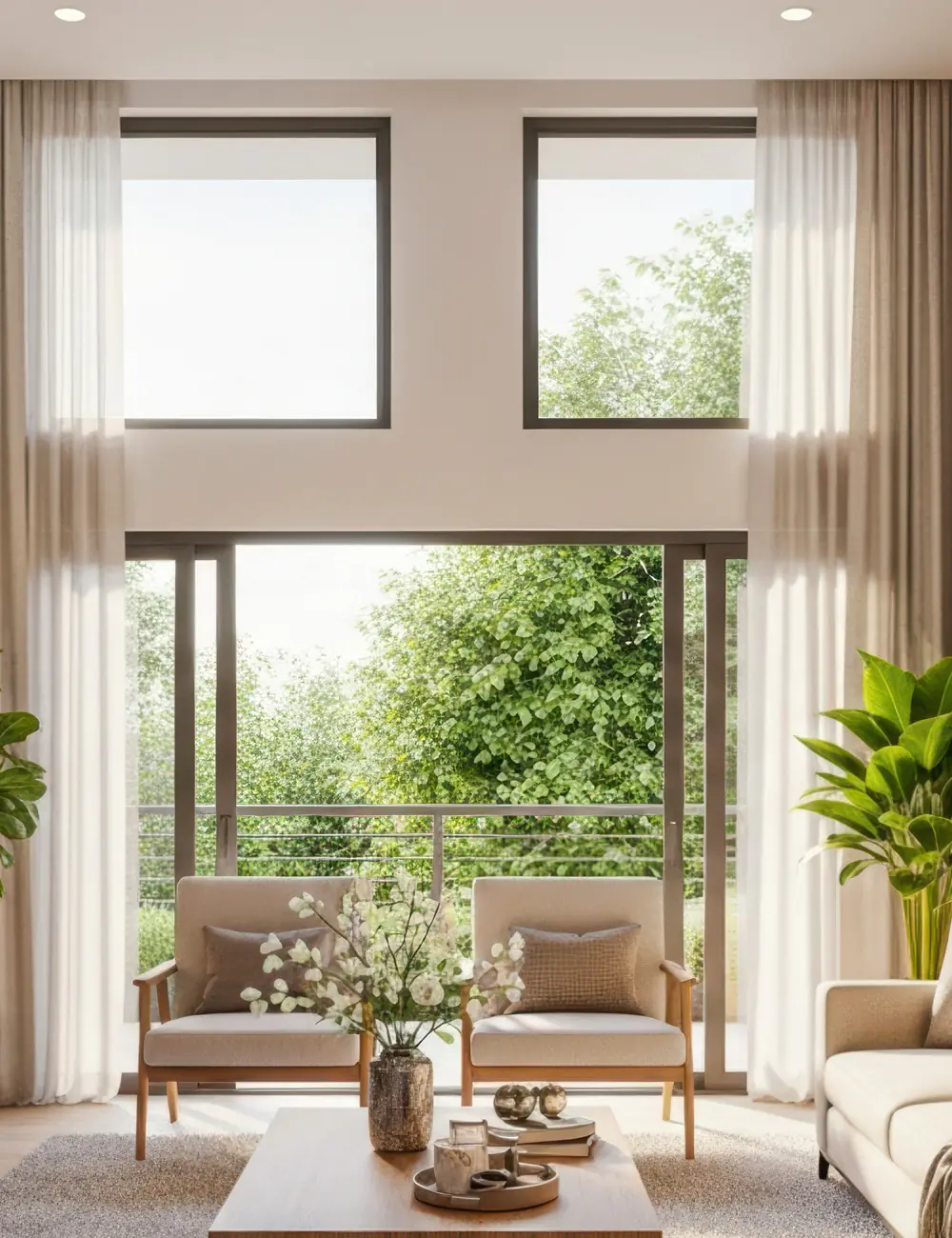 fenster koennen mehr wohnzimmer hohe fenster