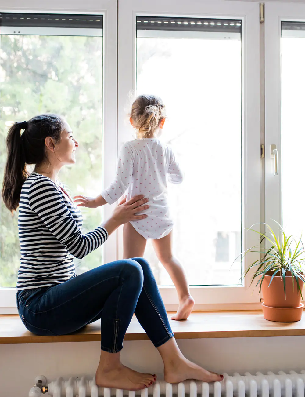 fenster koennen mehr mama tochter