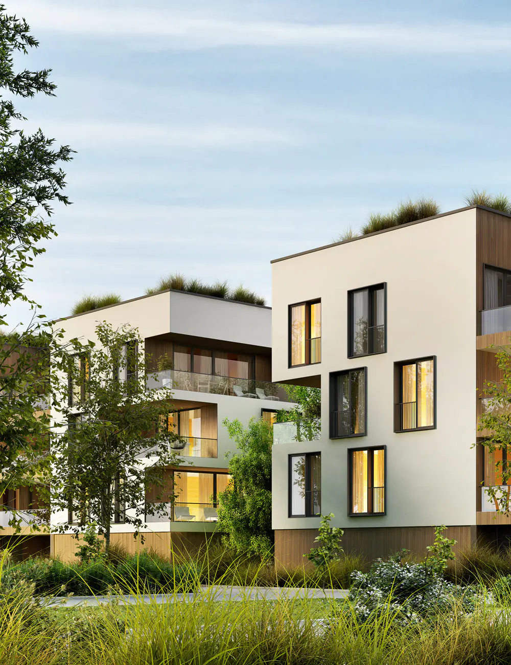 fenster koennen mehr wohnhaussiedlung