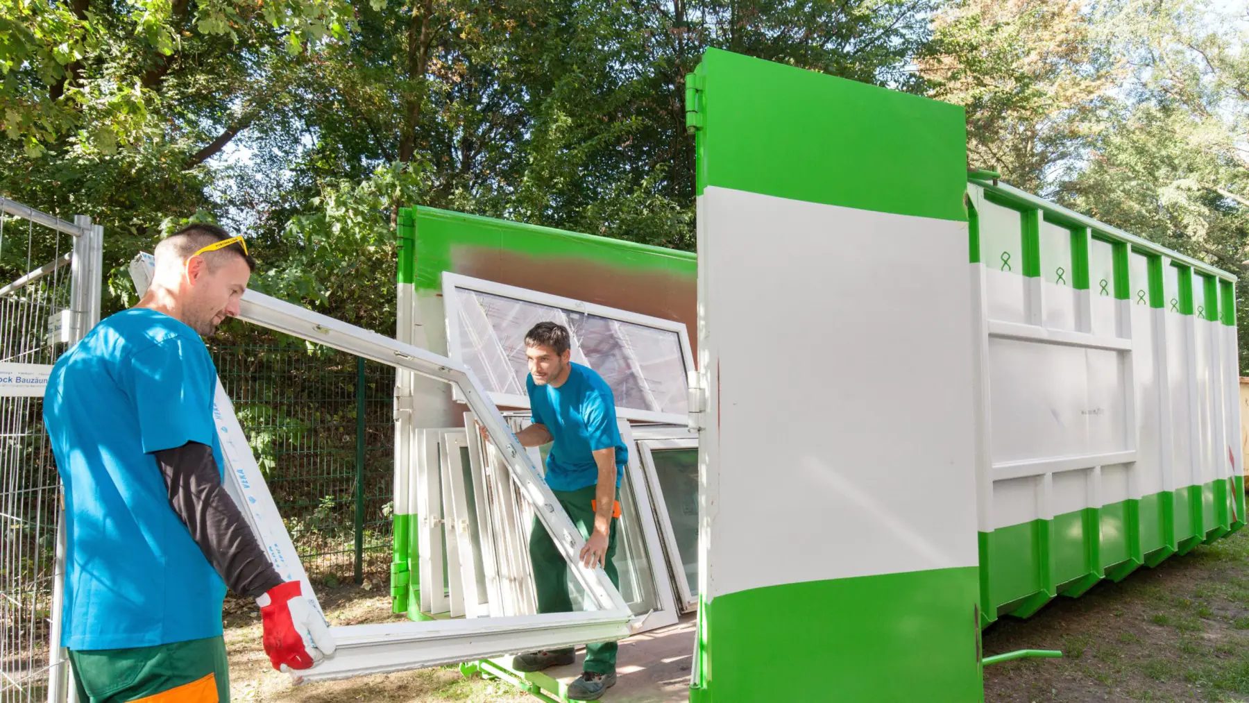 Recycling von Kunststoff-Fenstern
